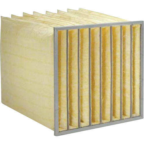 Hi-Flo&reg; Fibreglass Filters, Bag, MERV 14, 24" W x 20" D x 30" H - Camfil 353788B30