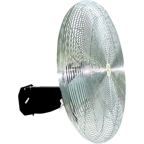 Ventilateur mural oscillant, Industriel, 3 vitesses, Diam&egrave;tre de 30" - Air Master 71566
