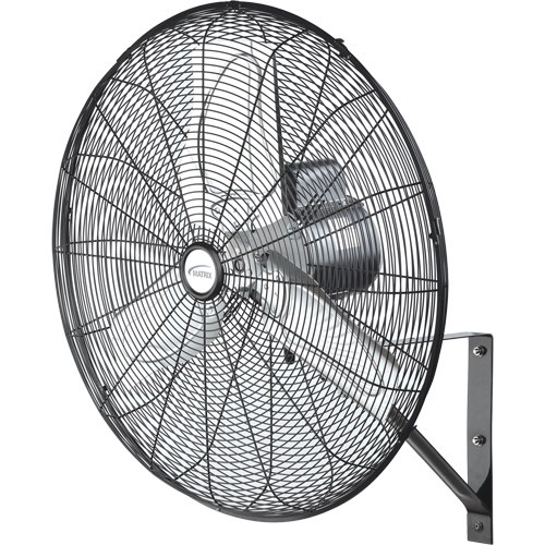 Non-Oscillating Wall Fan, Industrial, 2 Speed, 24" Diameter - Matrix Industrial Products 