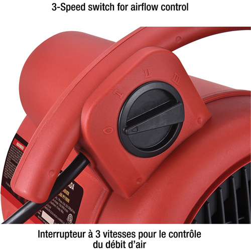 Air Mover, 550 CFM - King Canada 8500AM