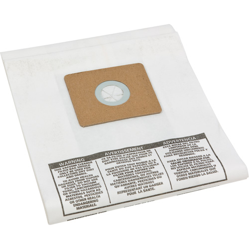 Genuine  Hang Up Vacuum Collection Bag, 3.5 US gal. - Shop Vac 9193100