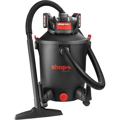 Rechargeable Cordless Wet/Dry Vacuum, 20 V, 10 gal. Capacity - Shop Vac 5430031