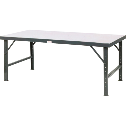 Adjustable Height Worktable - Valleycraft F87859A1