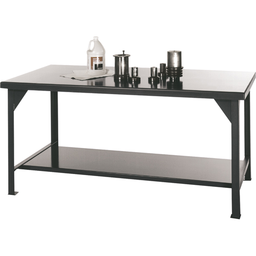 Tables d'atelier, Acier Surface, 48" la x 30" p x 34" h - Strong Hold T4830