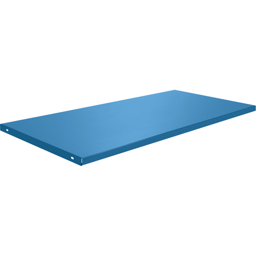 Cabinet Workbench - Shelves, 58 3/4" x 300 lbs. Capacity, Steel, Blue - KLETON 
