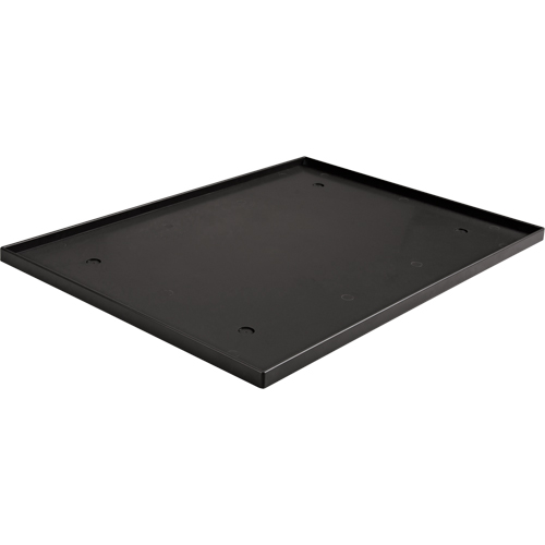 Locker Base Insert, Fits Locker Size 15" x 18", Black, Plastic - Charlize TR1518BLK