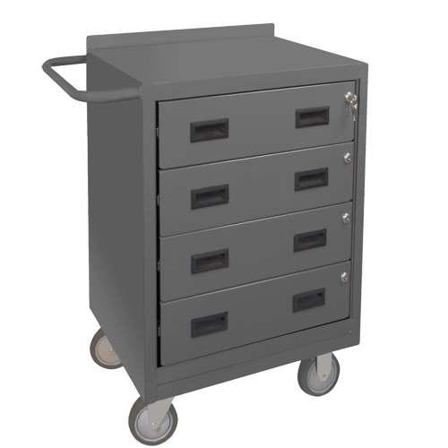 Mobile Workbench Cabinet, Steel Surface - Durham Manufacturing 2202-95
