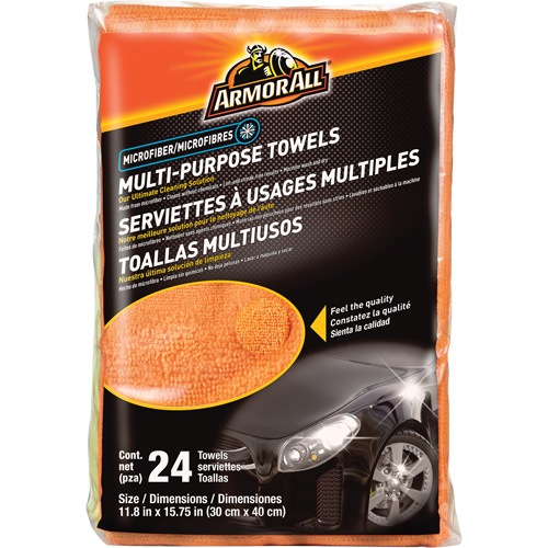 Multi-Purpose Microfibre Cleaning Towels - Armor All 18827