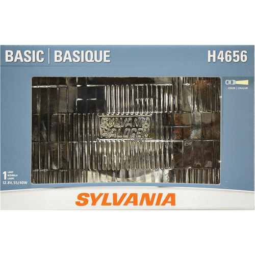 H4656 Basic Sealed Beam Headlight, 35 W, Off White - Sylvania 30825