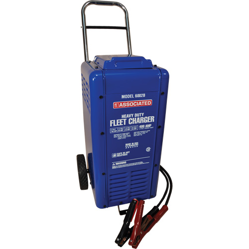 6/12/18/24V, 100/80/50/40A Commercial-Duty Wheel Charger - Associated Equipment  6002B