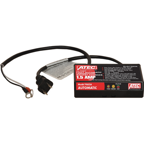 Chargeur/mainteneur de batterie automatique 12 V 1,5 A - Associated Equipment  9002A