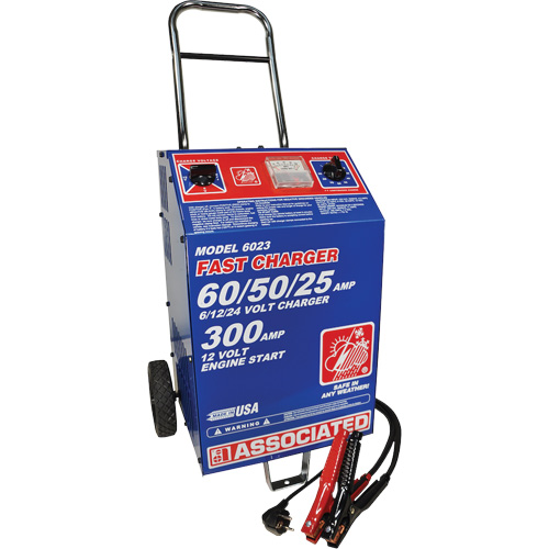 Chargeur de batterie robuste, international, commercial et international - Associated Equipment  6023
