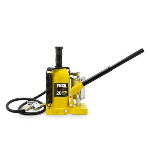 Pro Series Bottle Jack, 20 Ton(s), Air Hydraulic, 20" Raised Height - Esco 10381