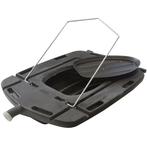 Low Profile Truck Oil Drain with Lid - LISLE 19202