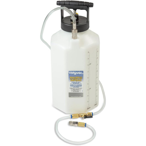 Syst&egrave;me de remplissage de liquide de transmission automatique de 2,5 gallon - MITYVAC MV6412A