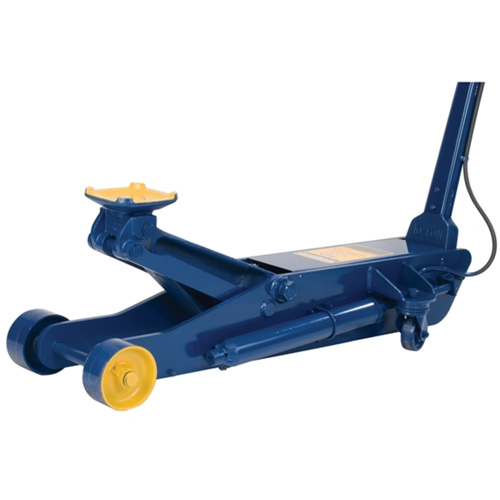 Long Chassis Service Jack, 10 Ton(s) Capacity, 6-3/4" Lowered, 25-1/2" Raised, Air Hydraulic - Hein-Werner HW93662