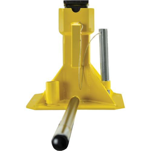 EZ-Wheel Jack Stand, Locking Pin, 22 Tons Capacity, 13-1/2" - 20" H - Esco 10459