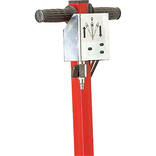 Cric HD &agrave; 2 &eacute;tapes, 22 tonne(s)/44 tonne(s), Air comprim&eacute;/hydraulique - Esco 92004