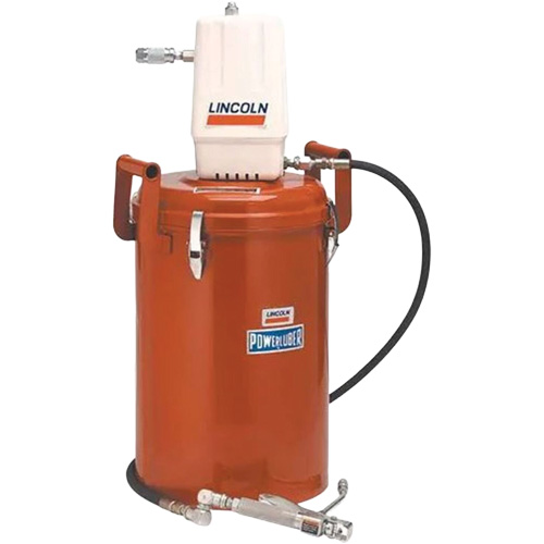 High Pressure Portable Grease Pump, 45 oz./Stroke - LINCOLN INDUSTRIAL 987