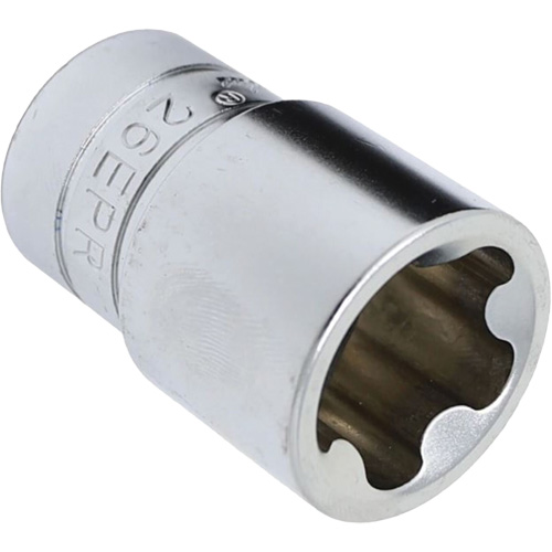 Jeu de douilles TORX EPR &agrave; 5 pans, 16 Morceaux, Prise de 1/2"/1/4"/3/8" - CTA Tools 1220