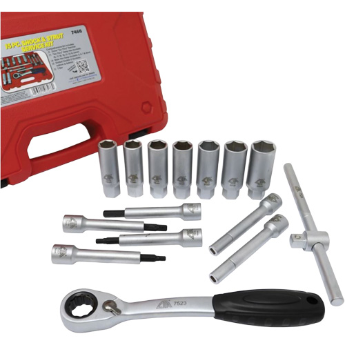 Ensemble d'outils pour amortisseurs et jambes de force  15 mcx - CTA Tools 7466