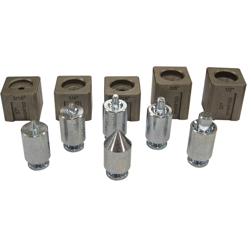 Ensemble d'adaptateurs pour &eacute;vasement simple et double 37° - Mastercool 71098