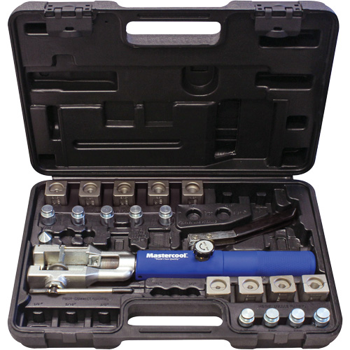 Jeu d'outils d'&eacute;vasement double et en bulle m&eacute;trique - Mastercool 72450