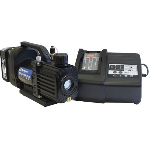 Cordless Vacuum Pump Kit with 5-Amp Battery & Sleeve - Mastercool 90058-AUT-5A