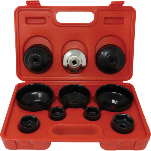 10 Pc. Oil Filter Wrench Kit - CTA Tools 26400