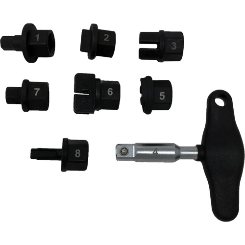 Trousse d'outils pour bouchons de vidange dhuile 8 morceaux - CTA Tools 1320