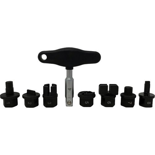 Trousse d'outils pour bouchons de vidange dhuile 8 morceaux - CTA Tools 1320