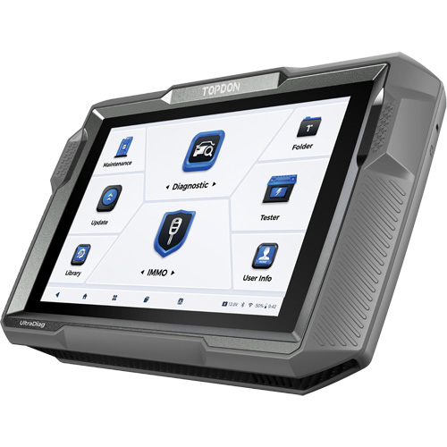 UltraDiag 8" Scan Tool & Key Programming with Bi-Directional Controls - Topdon ULTRADIAG