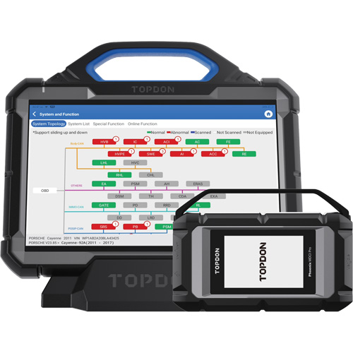 Phoenix Max Basic 13.3" OE-Level Scan Tool, Docking Station, & Cloud-Based Programming - Topdon PXMAXBASIC