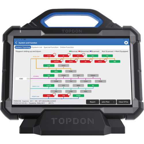 Phoenix Max Basic 13.3" OE-Level Scan Tool, Docking Station, & Cloud-Based Programming - Topdon PXMAXBASIC