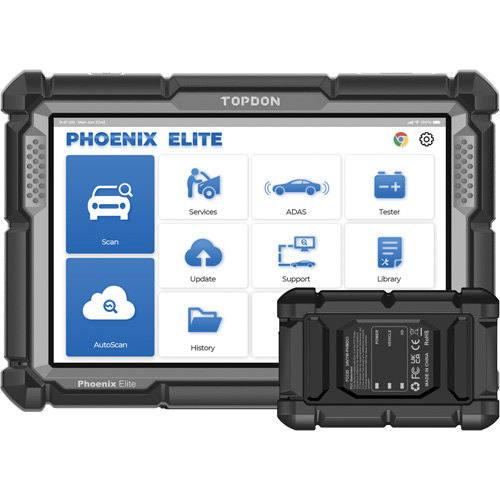 Phoenix Elite 10.1" OE-Level Scan Tool with Cloud-Based Programming & CANFD - Topdon PXELITE