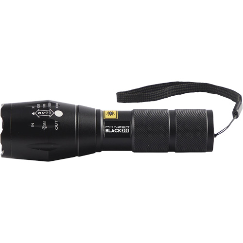 UView&reg; Phazer BLACK 395 Rechargeable UV Leak Detection Light - UVIEW EW40395