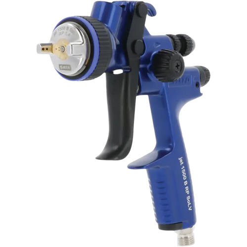 SoLV Nozzle 1500 B RP 1.3 Multi-Purpose RPS Cup Paint Spray Gun, 1/4" NPT Air Inlet, 10.24 CFM, 0.3 L/0.6 L/0.9 L Capacity, 0.17 PSI - SATA 1010892
