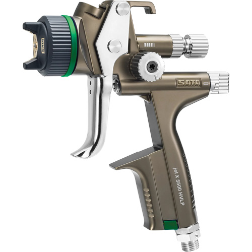 X5500 HVLP 1.3 O RPS D Premium Paint Spray Gun for Automotive Refinishing, 1/4" NPT Air Inlet, 15.19 CFM, 0.6 L/0.9 L Capacity, 0.17 PSI - SATA 1061952