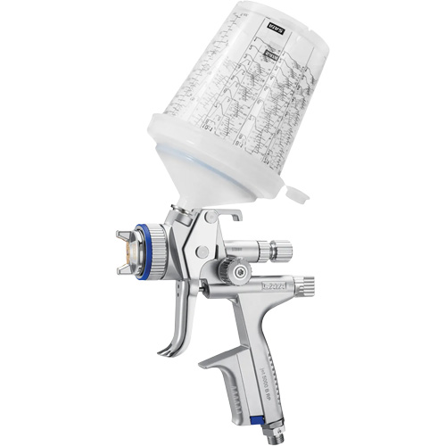 5000 B HVLP Nozzle 1.4 RPS Paint Spray Gun with Multi-Purpose Cup, 1/4" NPT Air Inlet, 15.19 CFM, 0.3 L/0.6 L/0.9 L Capacity, 0.17 PSI - SATA 210799