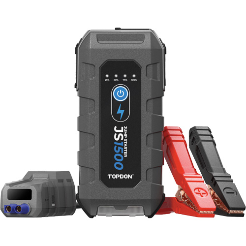 JumpSurge1500 Jump Starter, Booster, Power Bank & Flashlight - Topdon JS1500