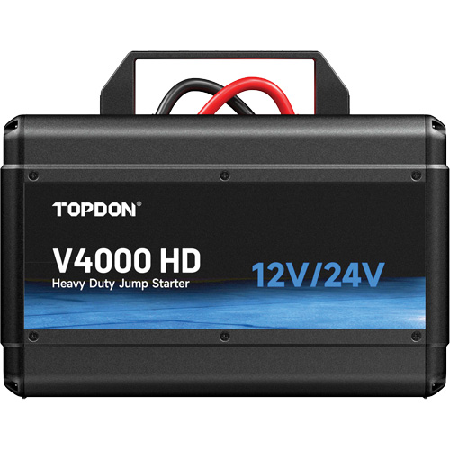 Survolteur V4000 HD 12 V/24 V 4000 A - Topdon V4000HD