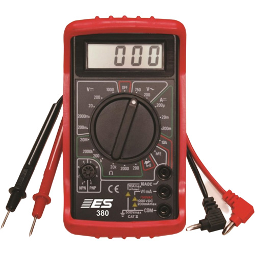 Multim&egrave;tre num&eacute;rique avec &eacute;tui ceinture - Electronic Specialties 380
