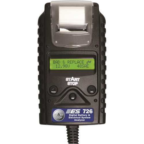 Digital Battery & Electrical System Analyzer with Printer - Electronic Specialties 726