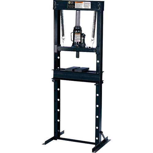 Shop Press with Bottle Jack, 20 tons Capacity - Omega Lift 60200
