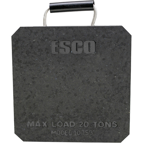 Plaque de support de v&eacute;rin d'une capacit&eacute; de 20 tonnes - Esco 10753