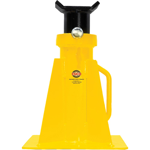 Pin Style Jack Stand, Locking Pin, 25 tons Capacity, 15-3/4" - 26-3/4" H - Esco 10805