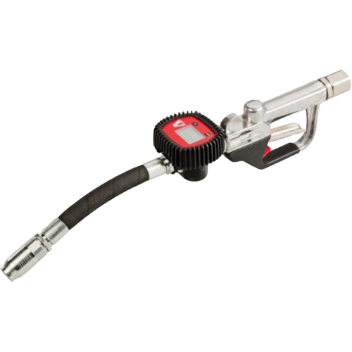 High-Volume Oil Valve & Meter with Flexible Extension - Alemite 3573-B
