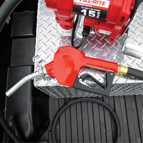 Red Automatic Gasoline Spout Nozzle - Fill-Rite SDN075RAN