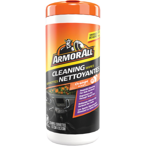 Lingettes nettoyantes et d&eacute;sodorisantes - Armor All AWMPOGC-25-1CAN