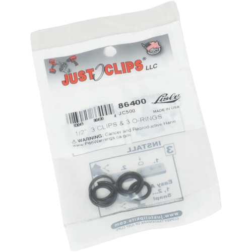 Jeu de clips et joints toriques de 1/2 po - LISLE 86400